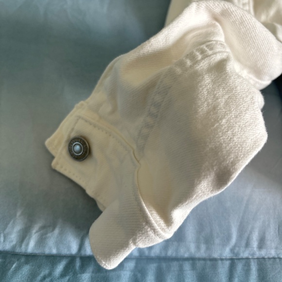 Levis White Jean Jacket - Picture 6 of 6